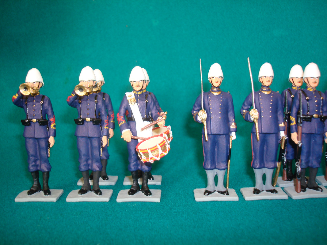 Compañía de Infantería de Marina de Fernando Poo, 1905 (1)