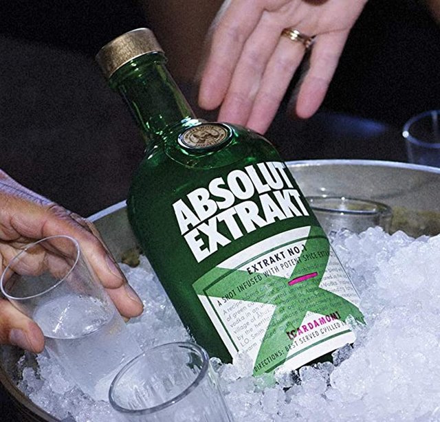 Vodka Absolut Extrakt 750 ml, Vermelha