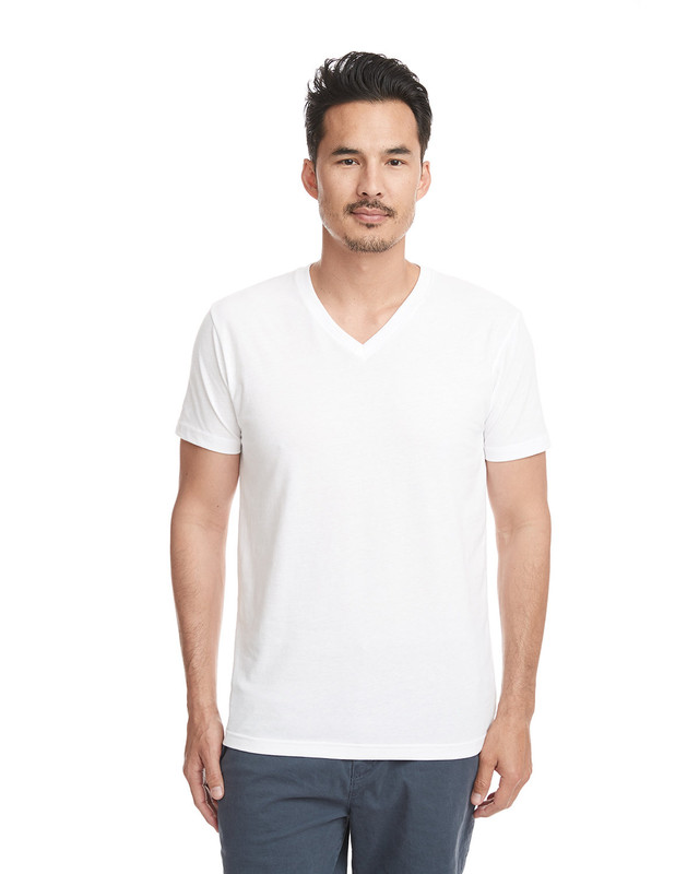 Next Level Apparel Herren Wildleder V-Ausschnitt T-Shirt 6440 - Bild 8 von 10