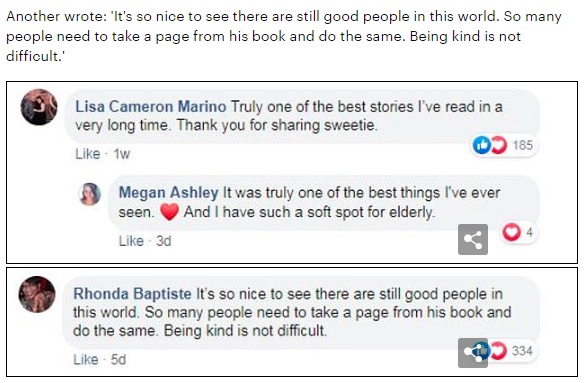 Komentar warganet di akun facebook milik Megan Ashley.