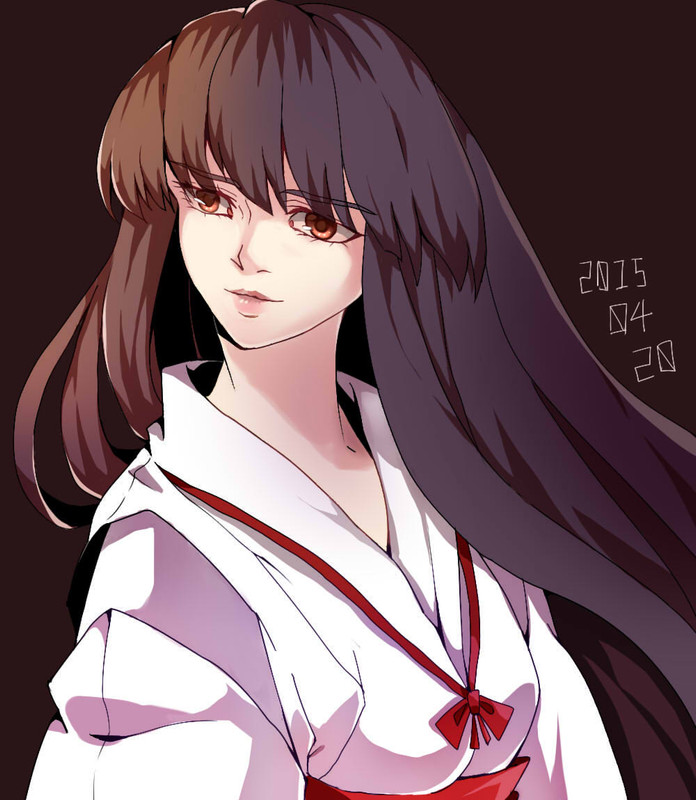 Hình vẽ Kikyou, Kagome, Sango bộ Inuyasha 49947799_p0