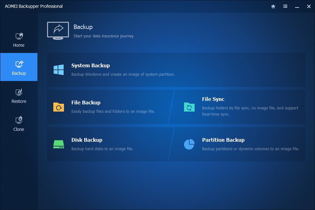 AOMEI Backupper v7.3.3 Professional / Server / Technician / Technician Plus ABU