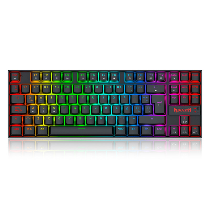 Teclado Redragon Kumara K552 Magnético RGB Black