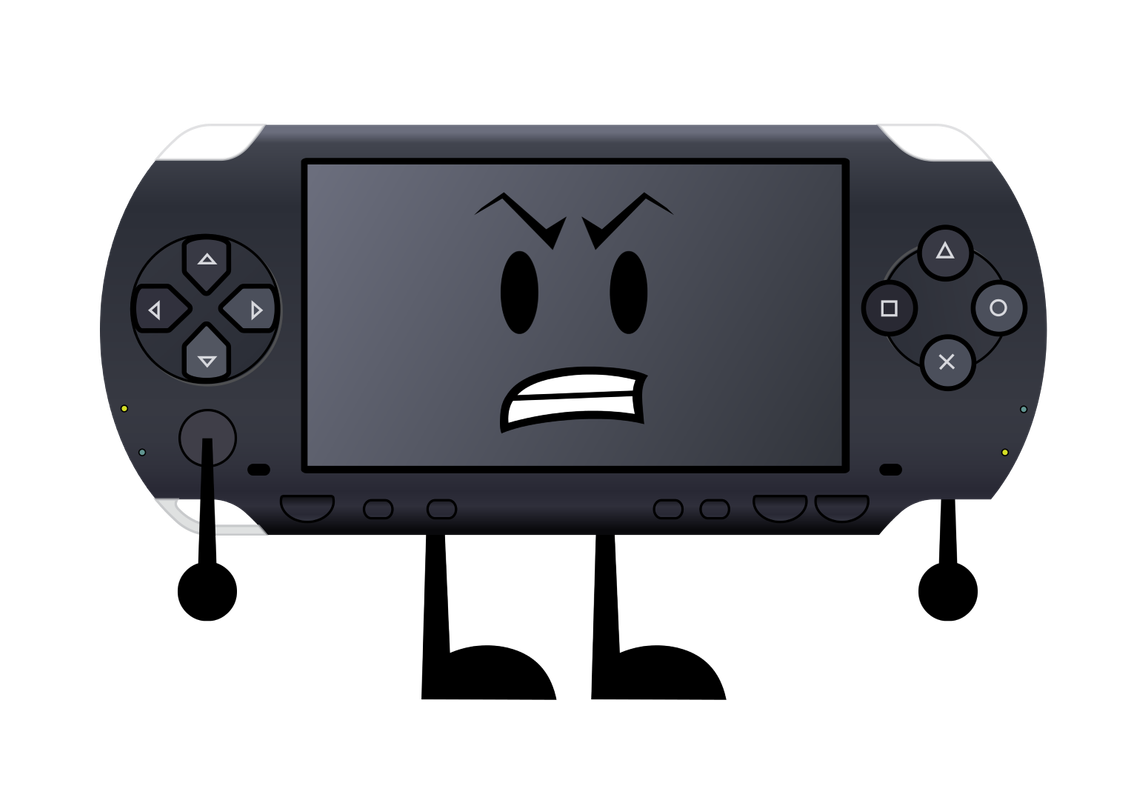 PlayStation Portable (Full Body BFDI Style) - Extreme Angry 3