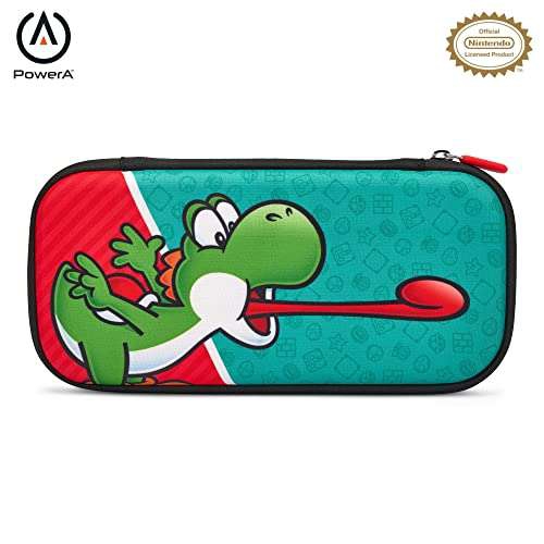 Amazon: PowerA - Estuche para Nintendo Switch - Let's Go Yoshi Edition - Producto Oficial