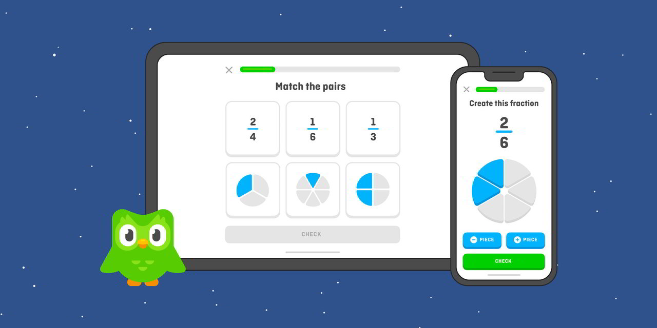 Duolingo Math imparare matematica bambini