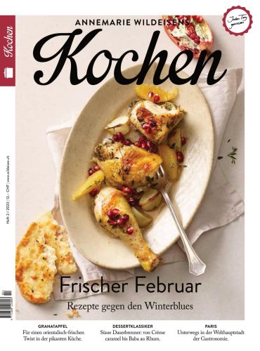 Cover: Annemarie Wildeisens Kochen Magazin No 02 2023