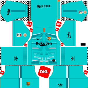 DLS F.C. Barcelona Adidas Kits 2019-2020 - Dream League Soccer Kits