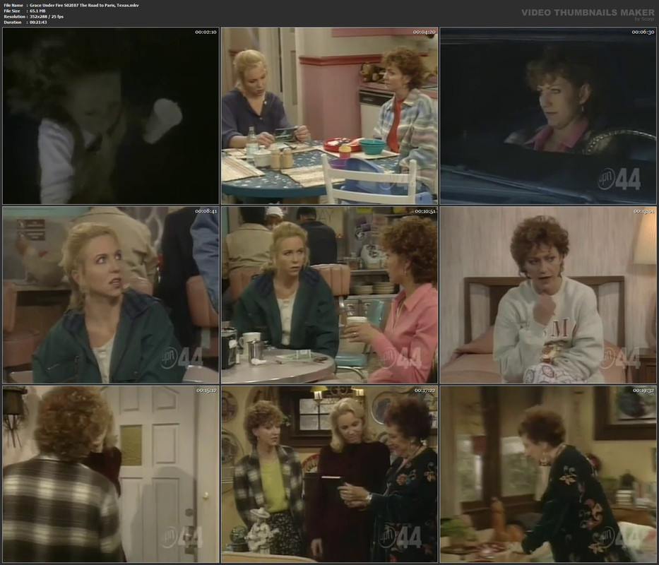 Grace Under Fire S02E07 The Road to Paris, Texas.mkv