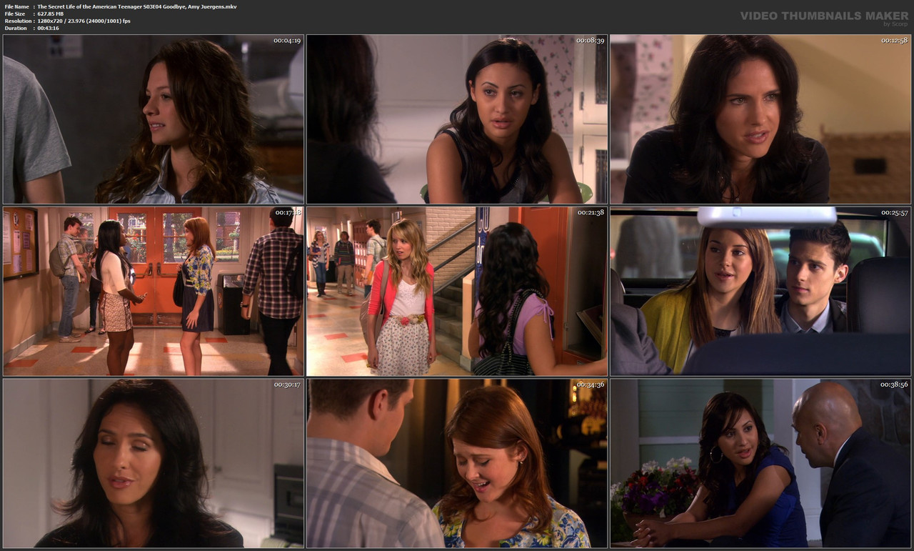The Secret Life of the American Teenager S03E04 Goodbye, Amy Juergens.mkv