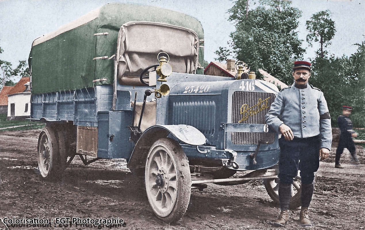 Photos colorises WWI - Page 10 Berliet