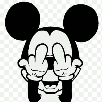 png clipart mickey mouse the finger middle finger minnie mouse mickey mouse face heroes thumbnail