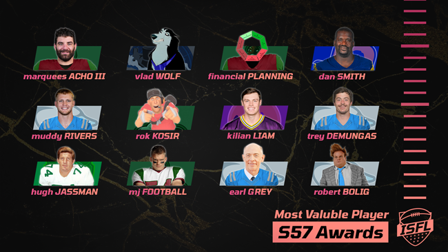 015 DSFL most valuble player NOM