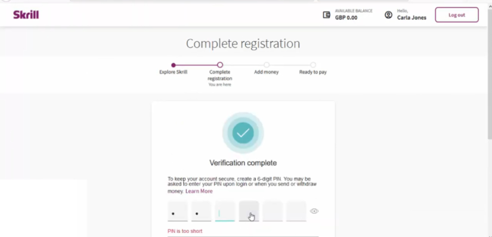 Registering and Verifying Your Number