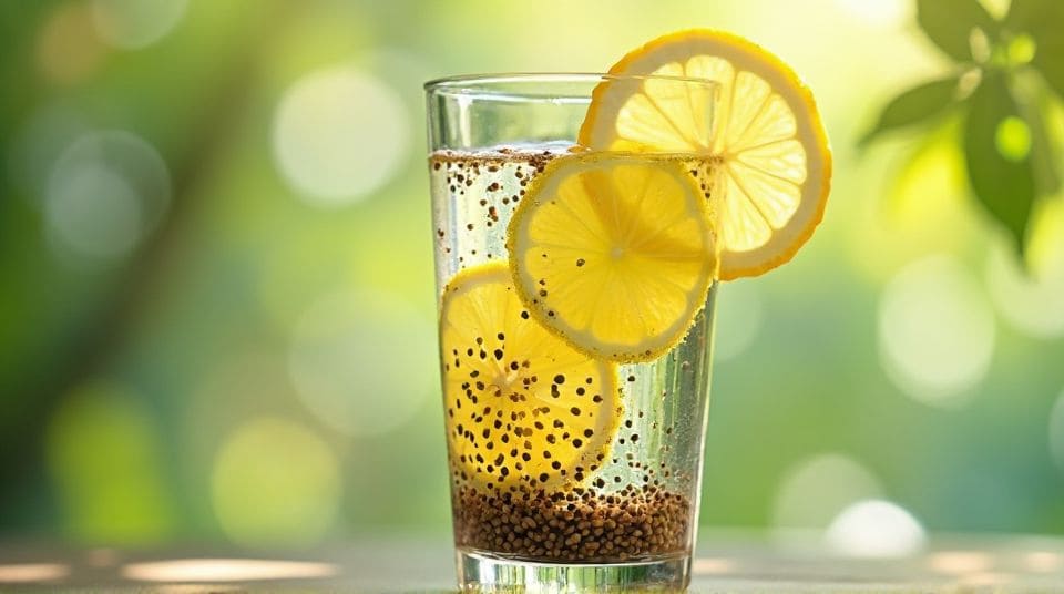 Chia Lemon Water