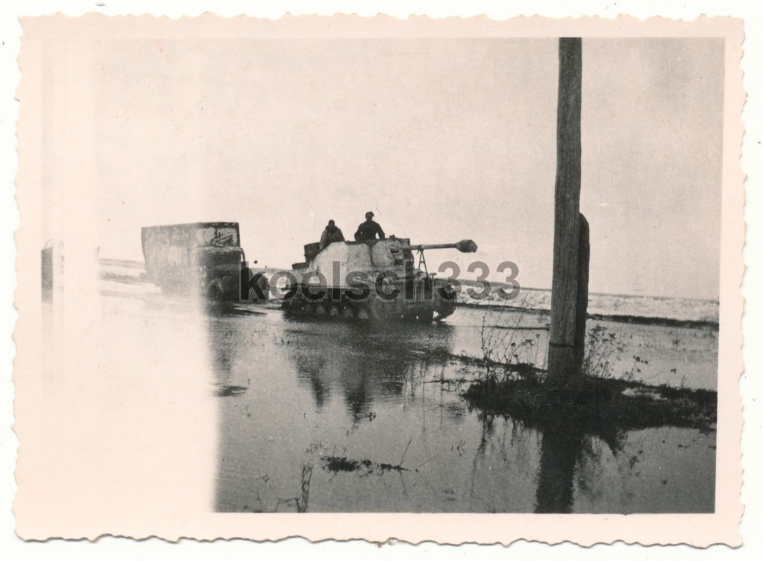 Foto Orel 1943 Fallschirm Panzerjäger Panzer Mar
