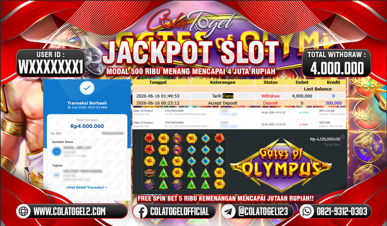 JACKPOT SLOT GACOR!!