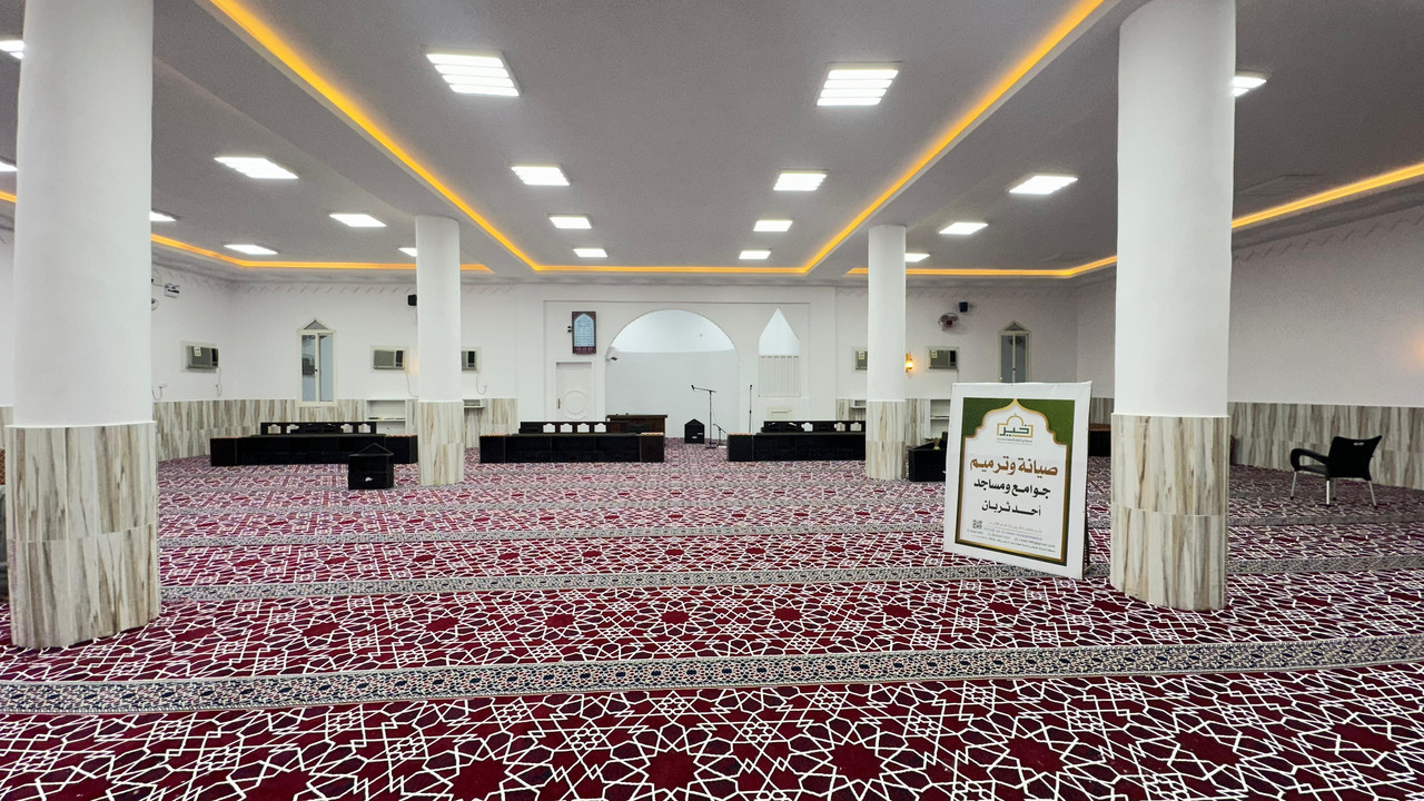 صورة المسجد بعد الترميم