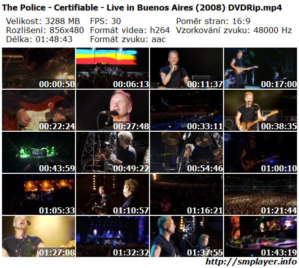 The Police - Certifiable - Live in Buenos Aires (2008)