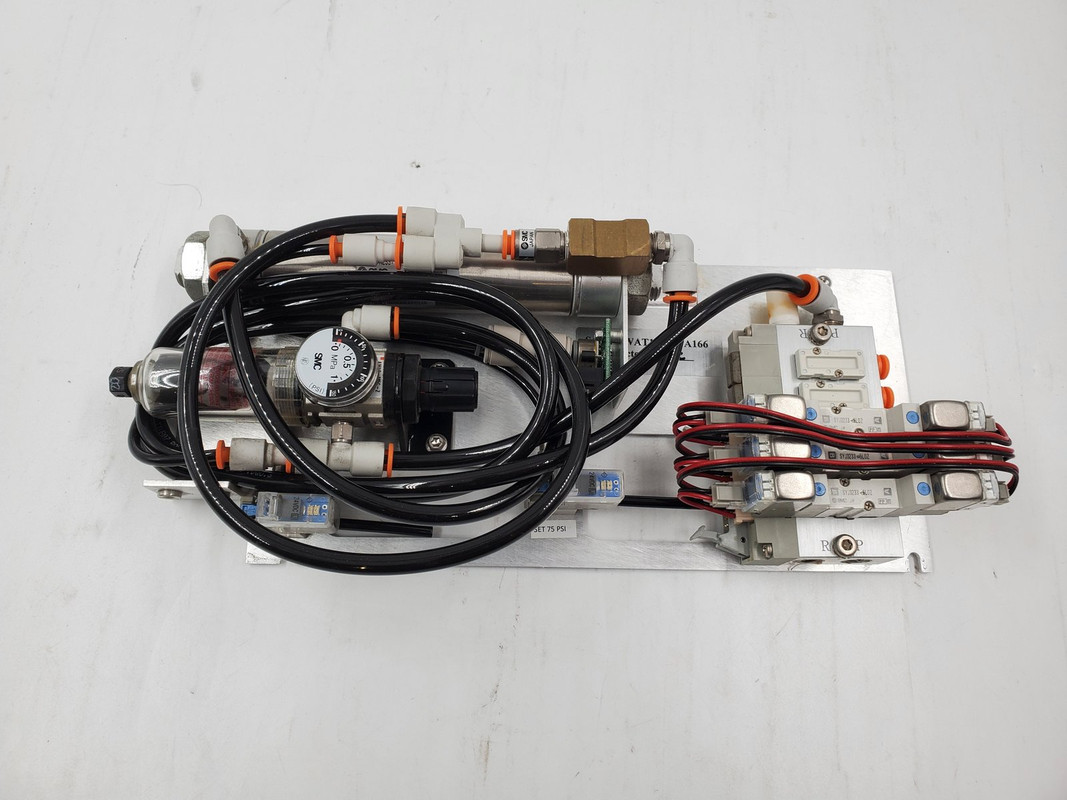 WATERS PNEUMATIC/FILTER REGULATOR/SOLENOID VALVE COMPONENTS WATERS PNEUMATIC/FILTER REGULATOR/SOLENOID VALVE COMPONENTS