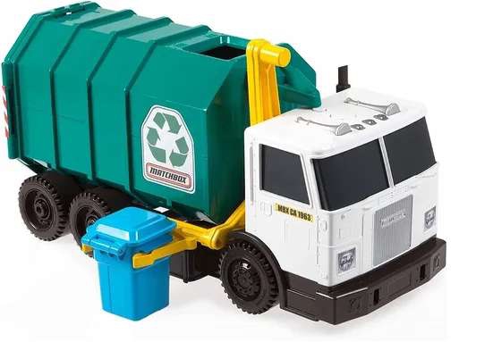 Mega Soriana - Cuernavaca Centro: Matchbox Camion de Reciclaje 