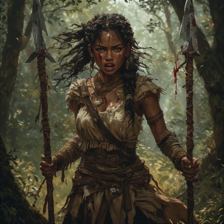 Africa-World-girl-warrior-hold-(55)