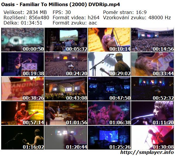 Oasis - Familiar To Millions (2000)
