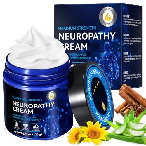 4 fl oz Soothing Neuropathy Cream for Hands and Feet