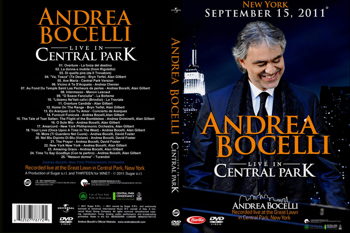 Andrea Bocelli - Concerto One Night In Central Park_(2011)_