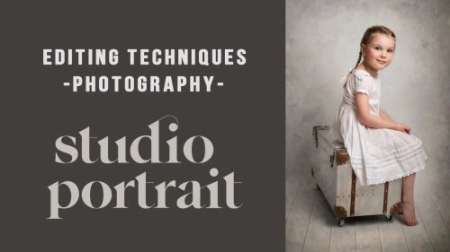 Studio portrait editing techniques - photography