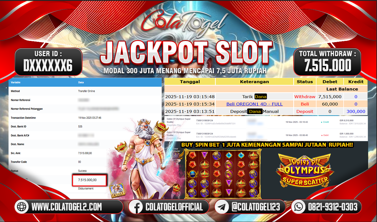 JACKPOT SLOT GACOR!!