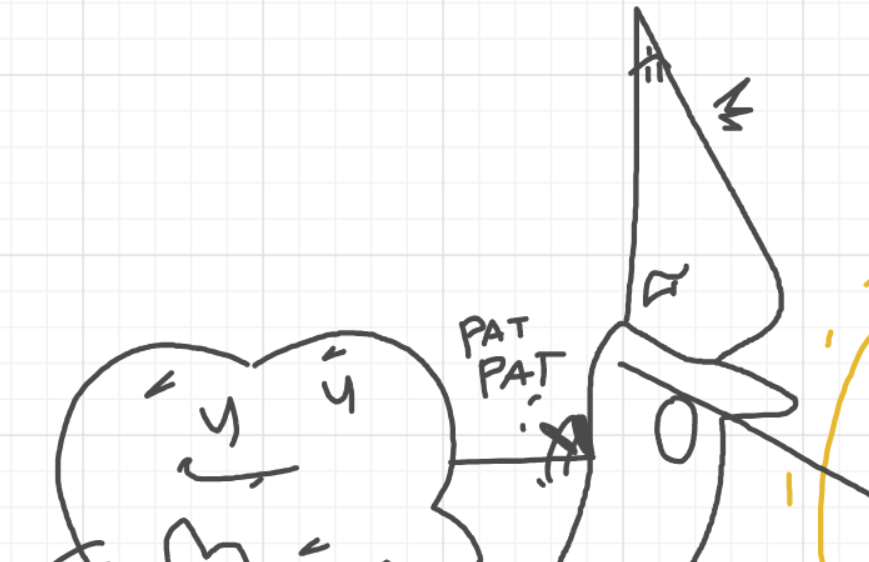 A panel from The Prime Number Few, episode eight of the Board Boards object show by Furretwalk/WalkingFurret.