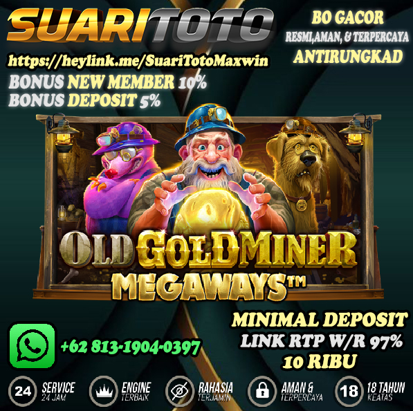 Situs Judi Slot Online Terbaik & Terbesar Old-Gold-Miner-Megaways