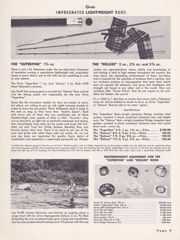 Catalog - 1960 page 9 (Lightweights)