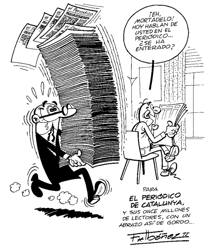 19980418 Entrevista a Ibañez por album Su Vida Privada (ilustracion)