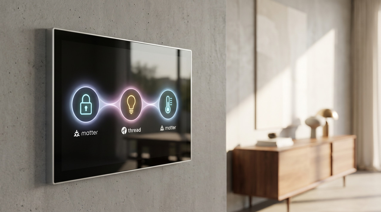 Smart home control panel