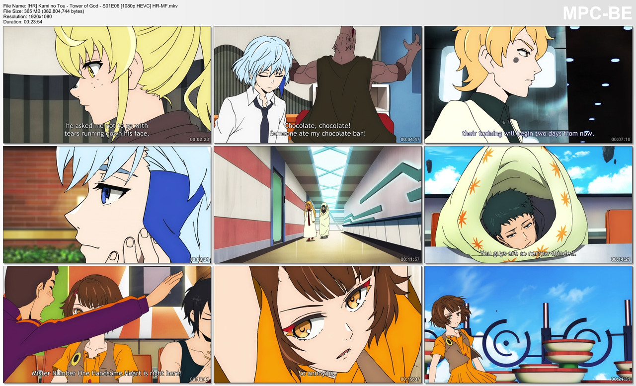 HR Kami no Tou 01 06 Batch 1080p HEVC Multi Subs HR MF