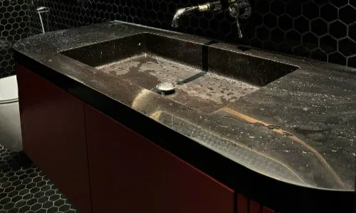 hỉnh ảnh đá solid surface mẫu lavabo 09