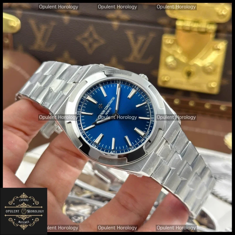 Vacheron Constantin Overseas Ultra-Thin 2000V 40mm Blue Dial Calibre 1120 - Super Clone
