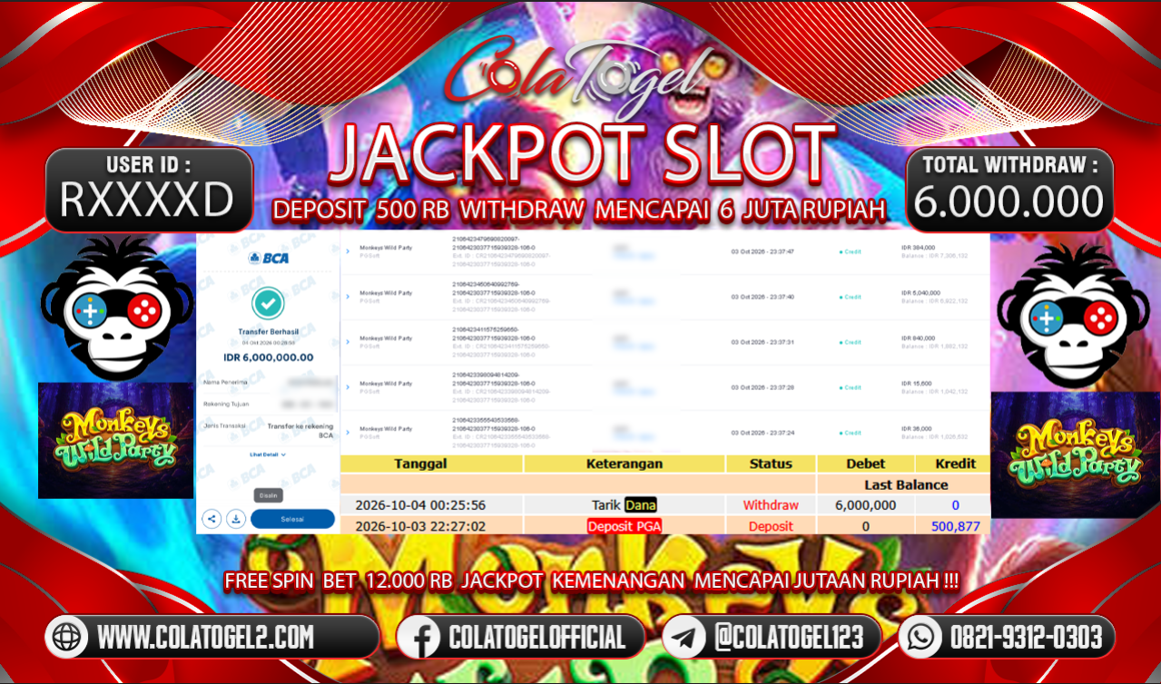JACKPOT SLOT GACORR !!!