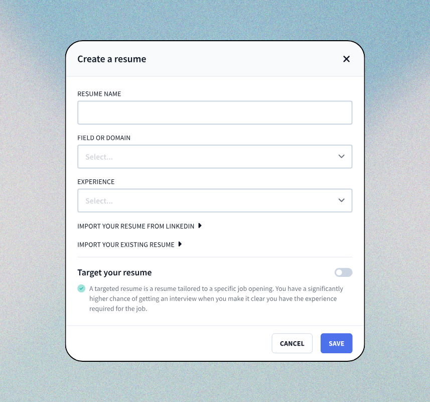 Set flexible working hours UI
