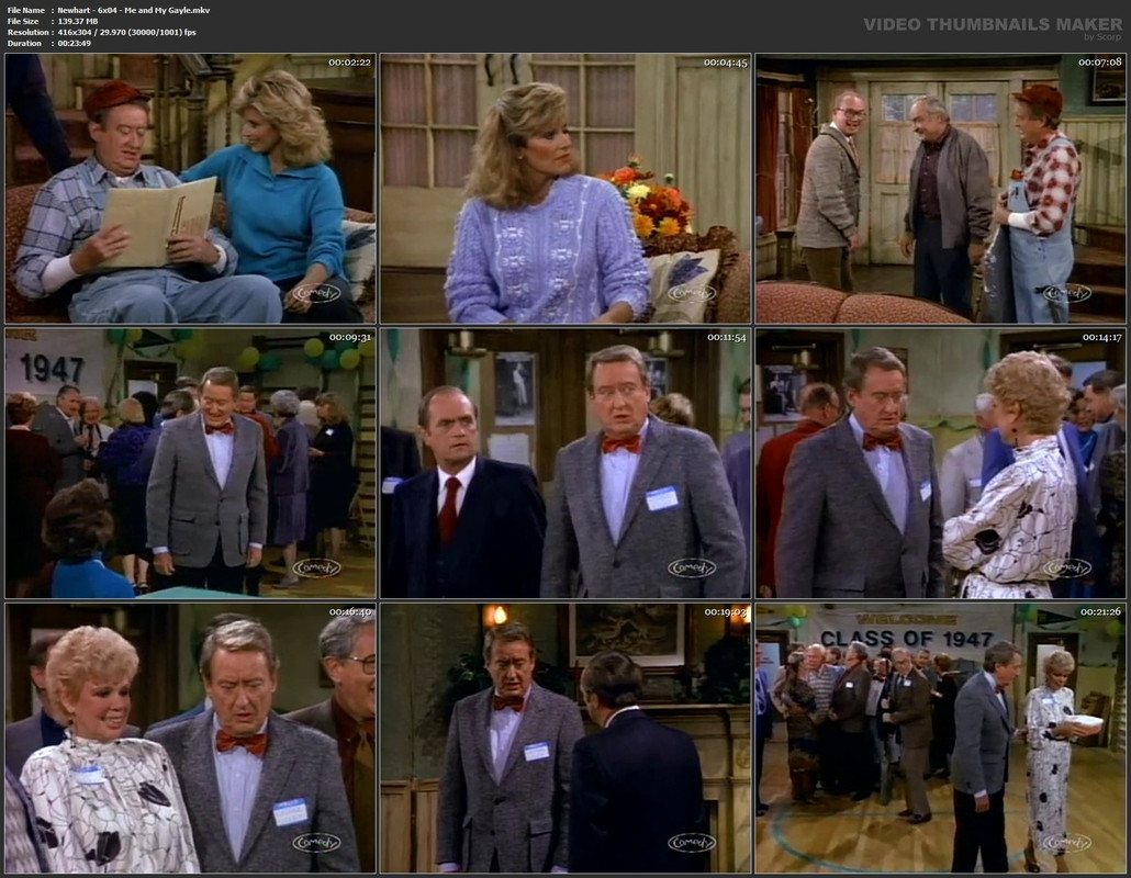 Newhart - 6x04 - Me and My Gayle.mkv