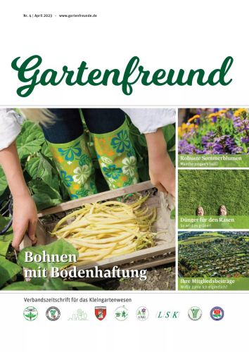 Cover: Gartenfreund Magazin No 04 April 2023