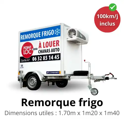 location remorque frigo