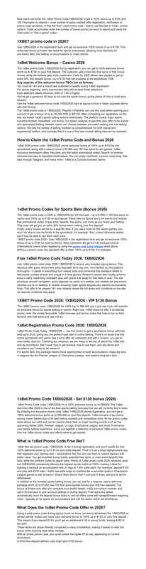 1x Bet Bonus Code Zambia 1XBIG2026 130 Bonus