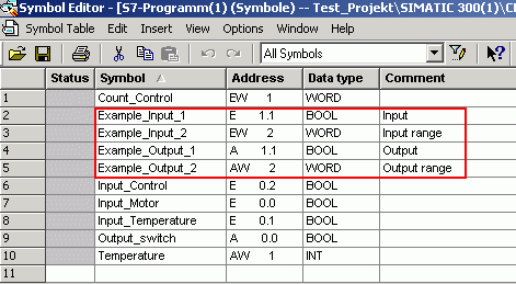 Import and export the Symbol Table for editing in Excel Import and export the Symbol Table for editing in Excel