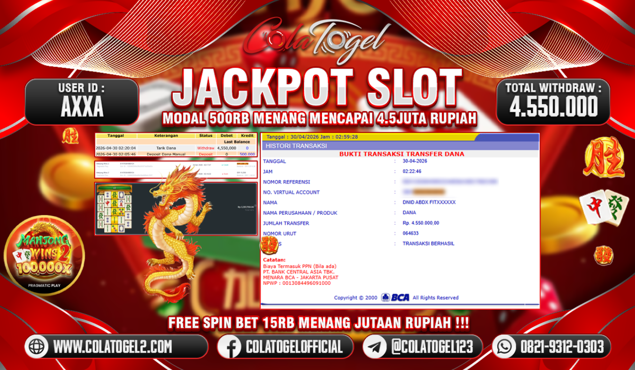 JACKPOT SLOT GACOR!!