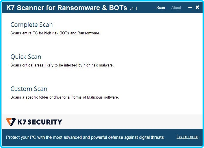 [Image: K7-Scanner-for-Ransomware-BOTs-1-0-0-135.png]