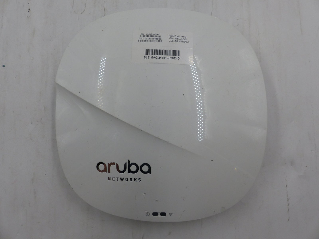 ARUBA NETWORKS APIN0315 DUAL BAND WIRELESS ACCESS POINT JW813A - PARTS