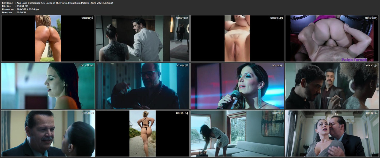 Ana Lucia Dominguez Sex Scene in The Marked Heart aka Palpito (2022-2024)S02.mp4